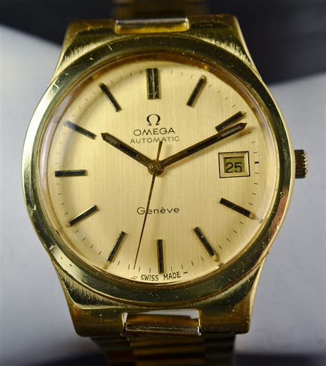 ladies vintage omega watch geneve gold|omega geneve watches 1970.